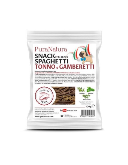 DALLA GRANA SNACK SPAGHETTI TONNO E GAMBERETTI