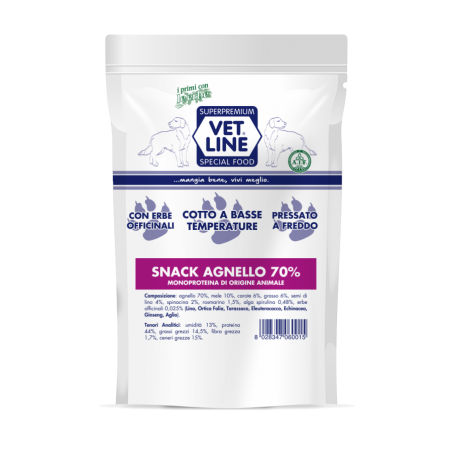 VET LINE SNACK AGNELLO 80 GR