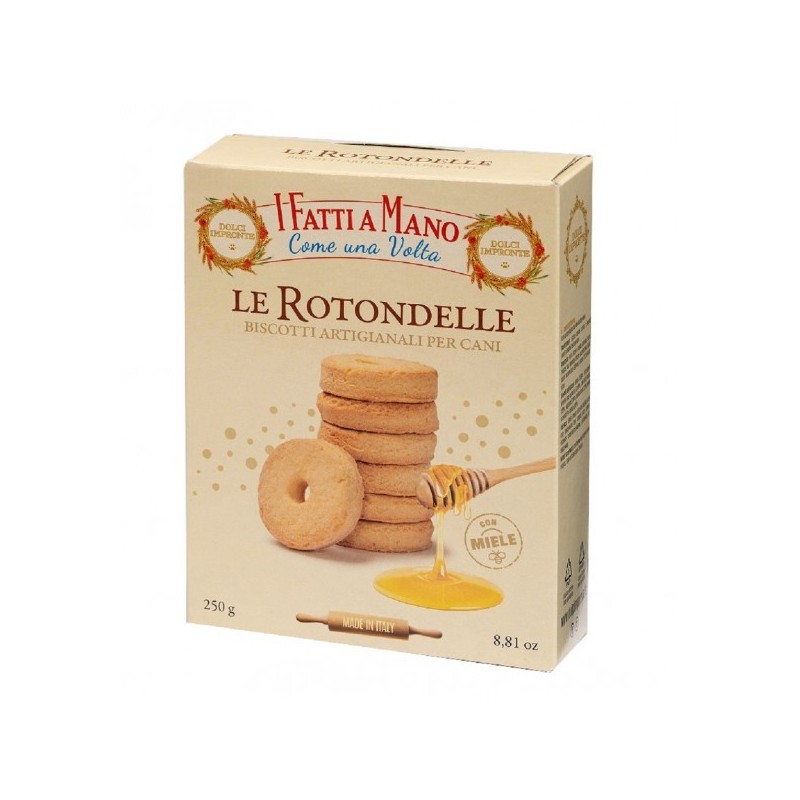 DOLCI IMPRONTE BISCOTTI ARTIGIANALI - LE ROTONDELLE 250GR