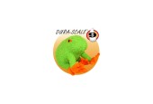 GIOCO PER CANI TUFFY MIGHTY JR MICROFIBER FROG TG L