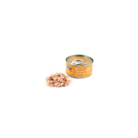 FISH4CATS UMIDO GATTO TONNO E CALAMARI TUNA WITH SQUID 70 GR