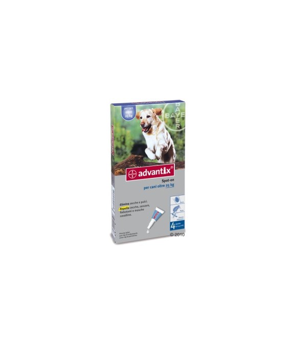 ADVANTIX SPOT-ON CANI OLTRE  25 KG  FINO A 40KG