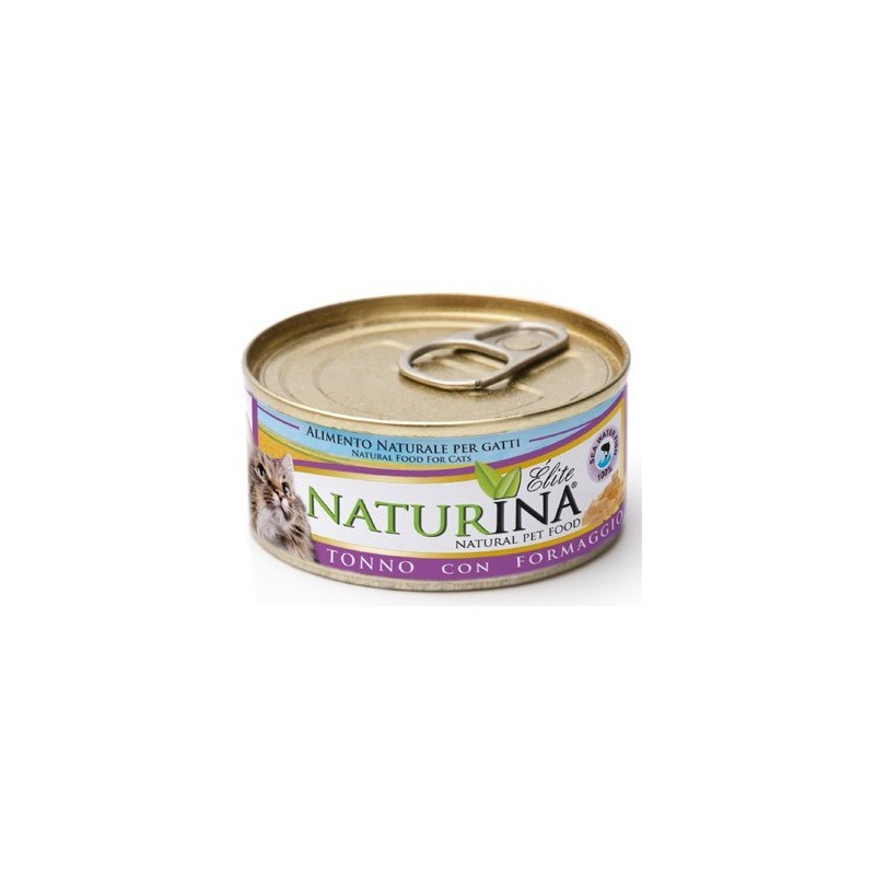 NATURINA ELITÉ GATTO TONNO CON FORMAGGIO 70 GR