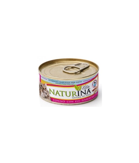 NATURINA ELITÉ GATTO TONNO CON GAMBERETTI 70 GR