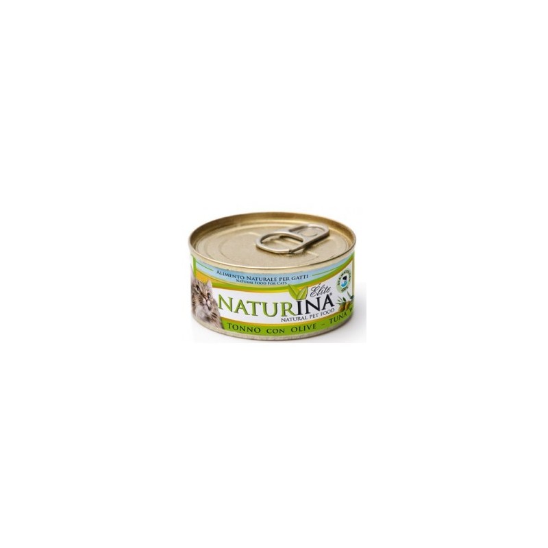 NATURINA ELITÉ GATTO TONNO CON OLIVE 70 GR