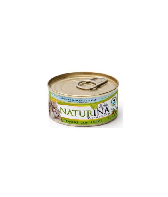 NATURINA ELITÉ GATTO TONNO CON OLIVE 70 GR